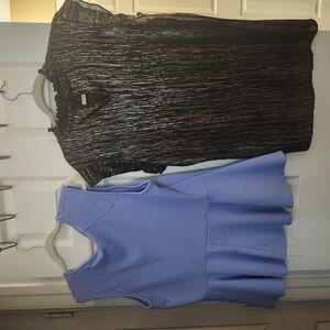 Black and Gold Women's Top